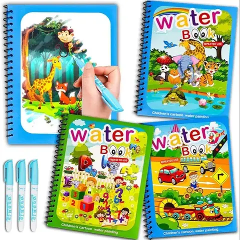 Post 63 ✅ Water Magic Color Book