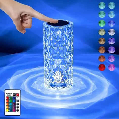 Post 60 ✅ Crystal Diamond LED Table Lamp