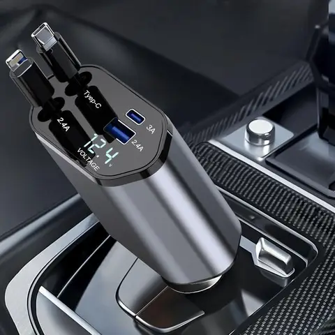 Post 55 ✅ Retractable Car Charger