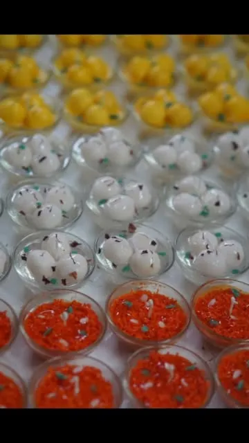 Rasmalai Candle , Rasgulla Candle , Gajar halwa candle