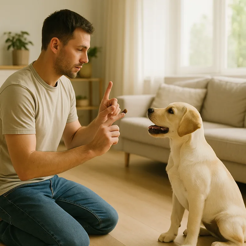Basic Obedience Training — Month 1 (Indoor)
