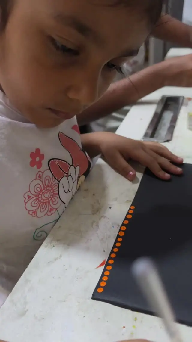 First mandala, age 5½