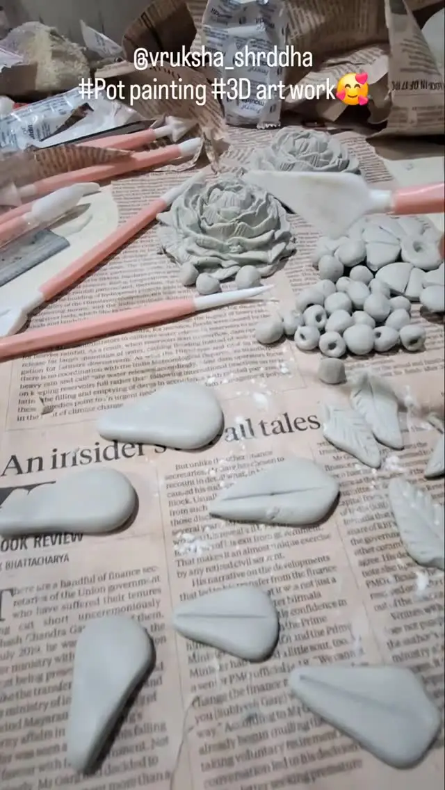 3D pot painting